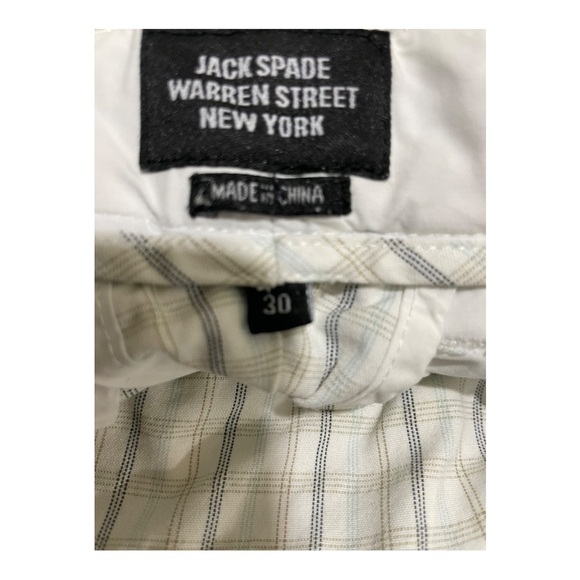 Jack spade mens striped flat front shorts. Size 30. - Picture 8 of 9